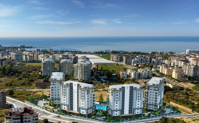 1-Bedroom (1+1) Apartment with Panoramic Views in Avsallar, Alanya
