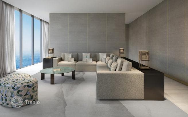 Новая резиденция Armani Beach Residences с собственным пляжем и бассейнами, Palm Jumeirah, Дубай, ОАЭ