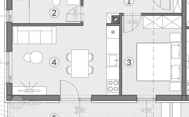 1-Bedroom Apartment in New Modern Development in Pula, Croatia, photo 4