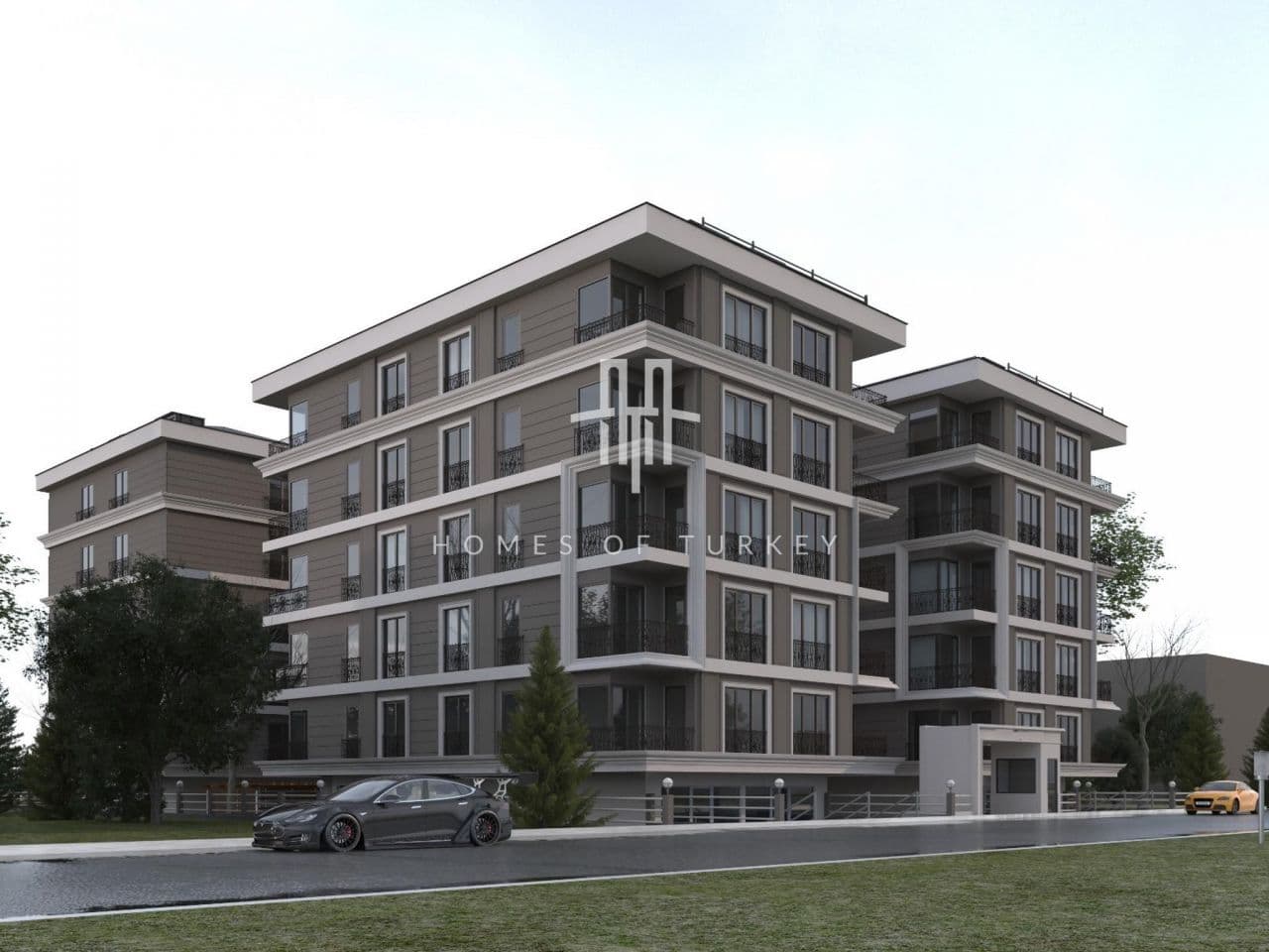 Апартаменты в Стамбуле, Турция, 62 м², фото 3