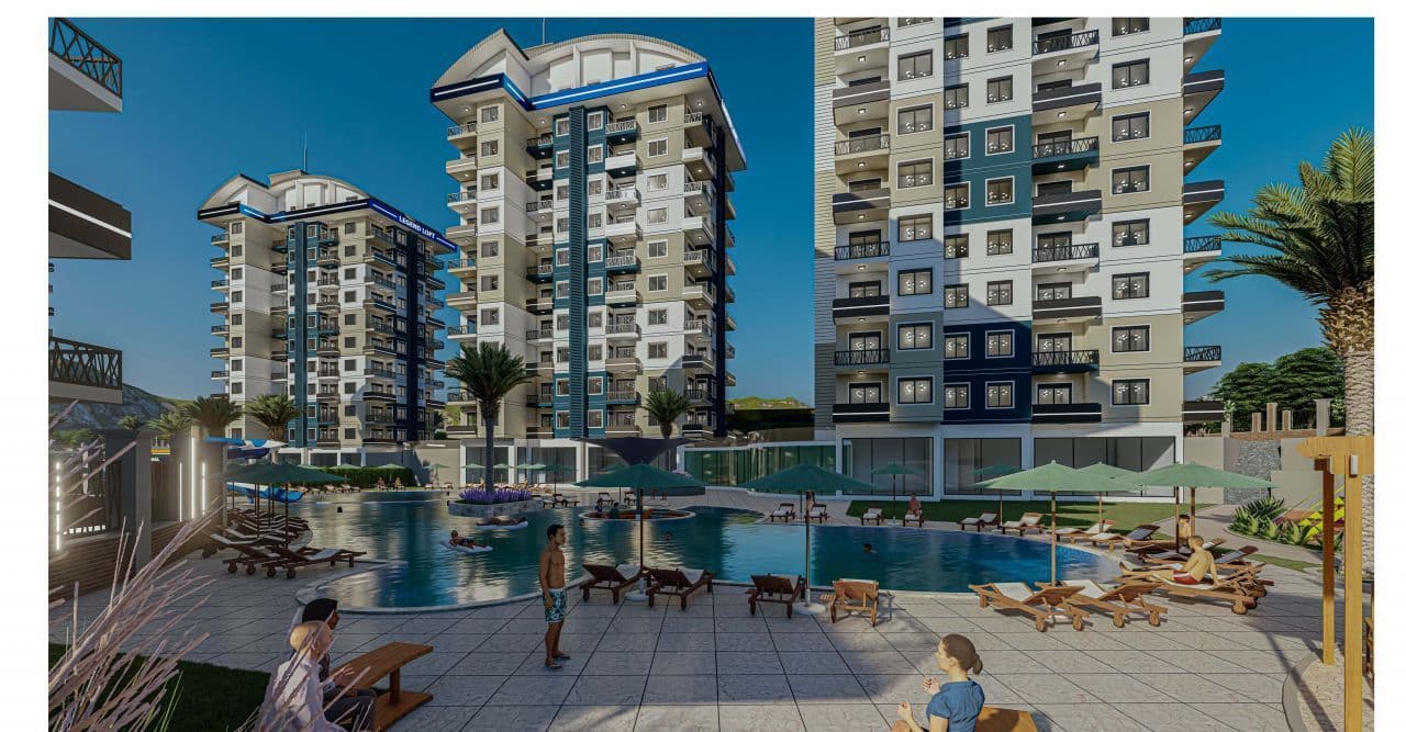 Квартира в Авсалларе, Турция, 53 м²