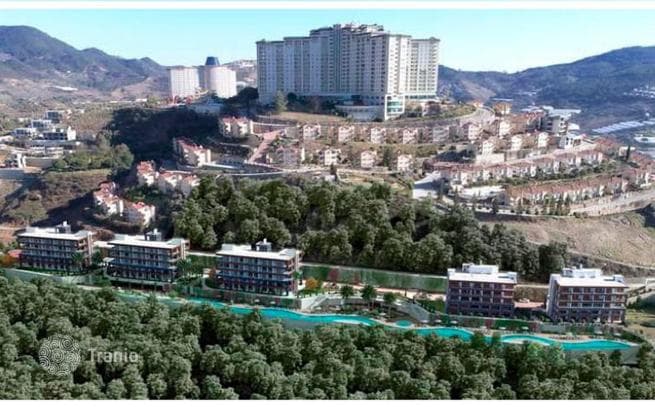 2-Bedroom (2+1) Duplex with Sea and Mountain Views in Kargicak, Alanya