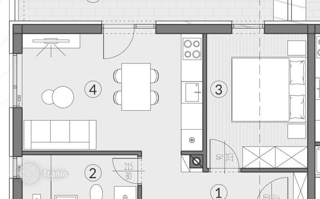 1-Bedroom Apartment in New Development in Pula, Croatia, photo 2