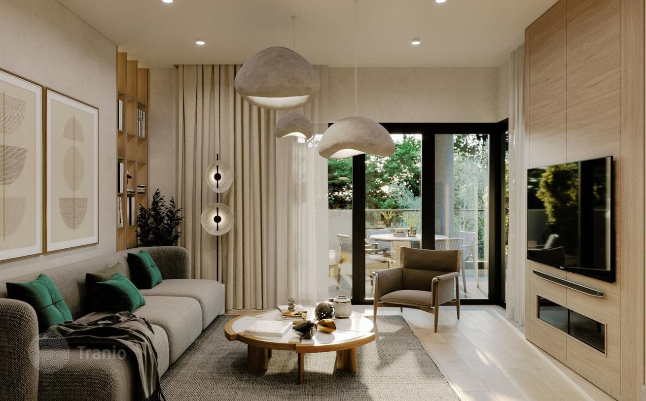 1-комнатная квартира 47 м² в Агландзии, Кипр, фото 4
