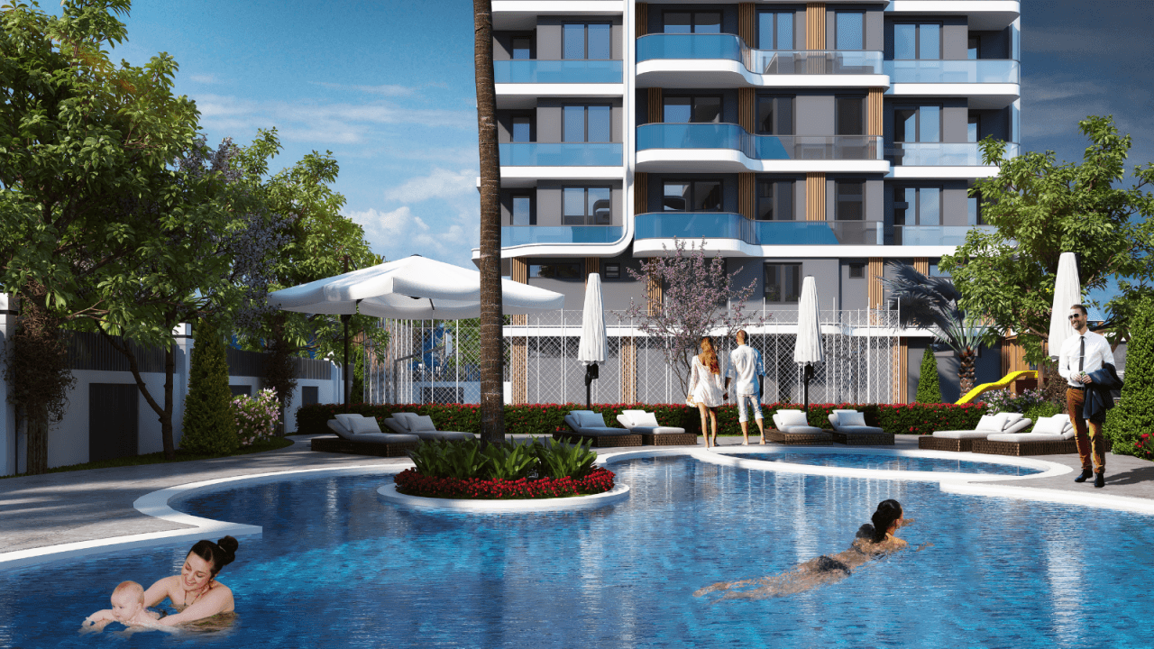Квартира в Анталии, Турция, 60 м², фото 4