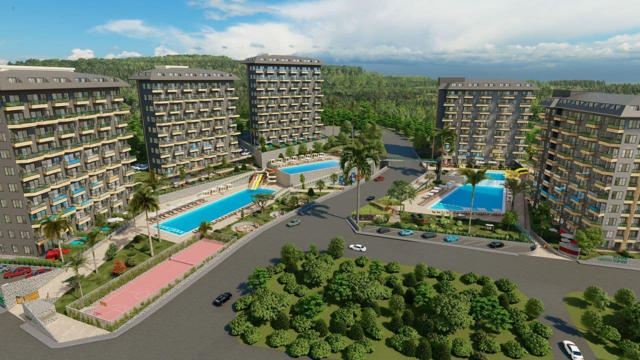 Квартира в Авсалларе, Турция, 68 м²