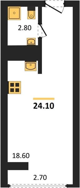 Studio Apartment in Sochi Park, Bytkha, Sochi
