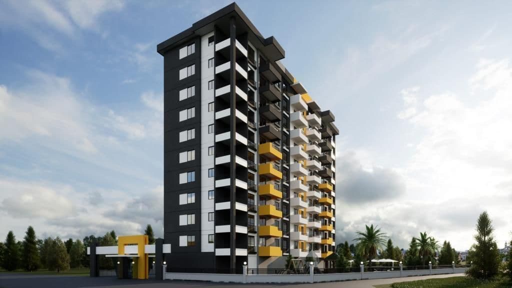 Апартаменты в Мерсине, Турция, 46 м², фото 3