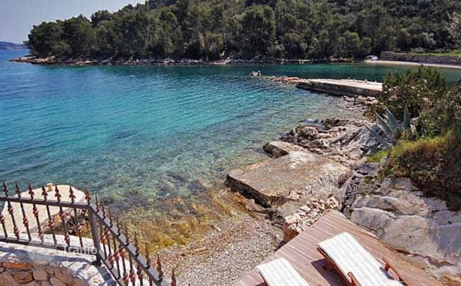 2-Bedroom Beachfront Stone House with Bay Views in Hvar, Croatia
