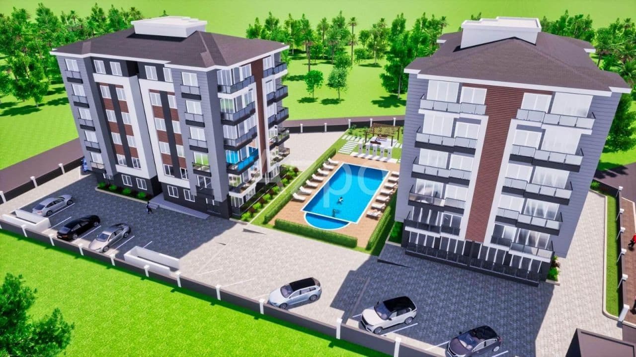 Апартаменты в Анталии, Турция, 77 м², фото 2