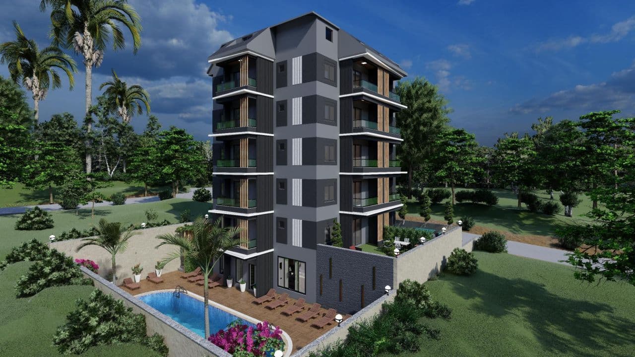 Квартира в Авсалларе, Турция, 50 м², фото 4