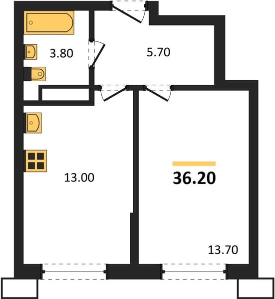 1-Bedroom Apartment in Porto-Novo, Tsemdolina