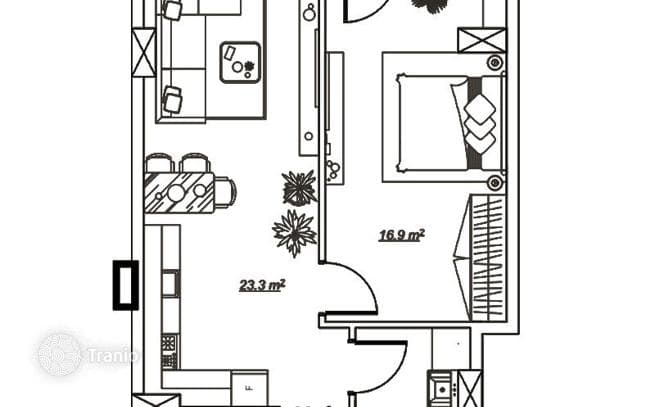 Apartment in Residential Complex in Saburtalo, Tbilisi, photo 2