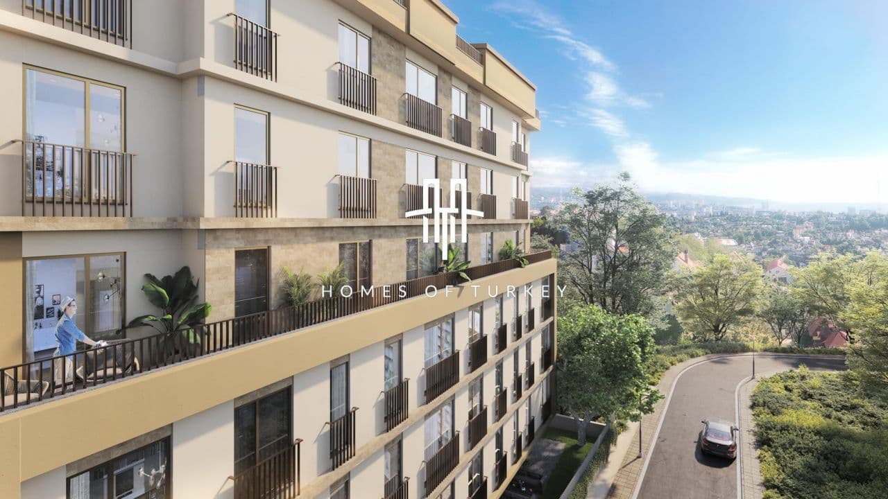 Апартаменты в Стамбуле, Турция, 60 м², фото 5