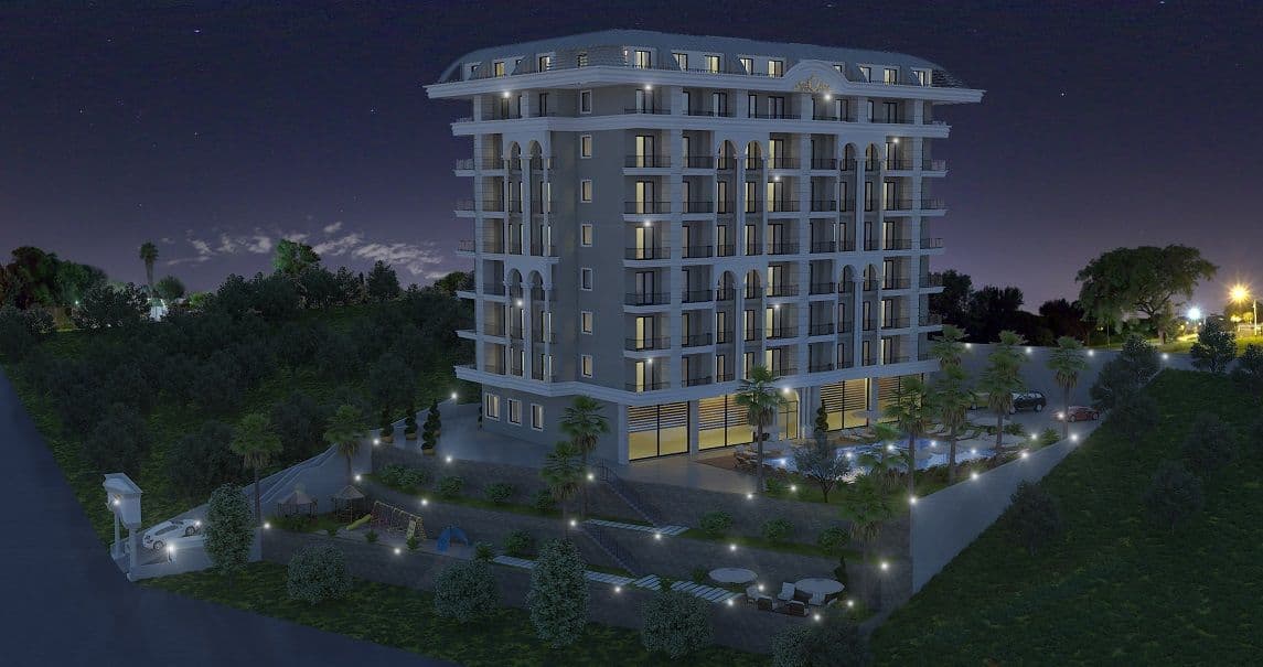 Апартаменты в Авсалларе, Турция, 52 м², фото 3