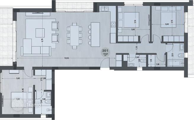 3-Bedroom Penthouse with Panoramic Views in Columbia, Limassol, photo 5