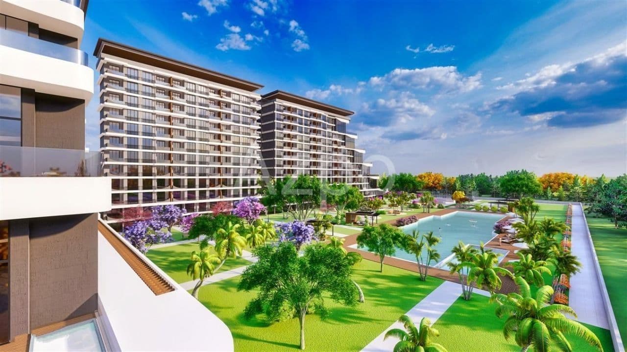 Апартаменты в Анталии, Турция, 54 м², фото 2