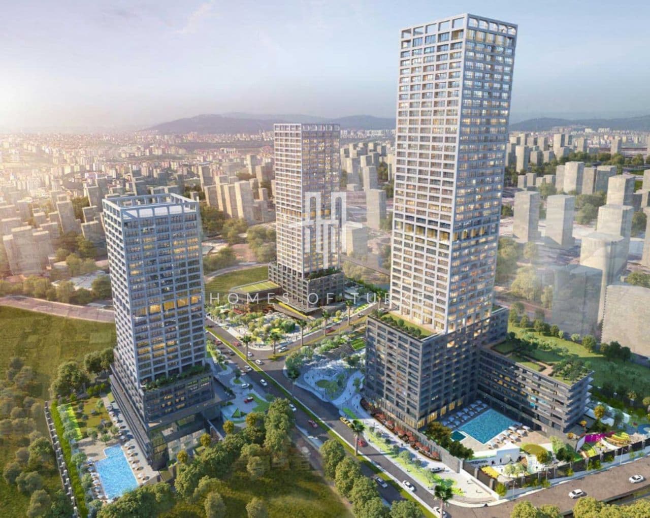 Апартаменты в Стамбуле, Турция, 79 м²