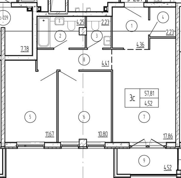 2-Bedroom Apartment in Anapa