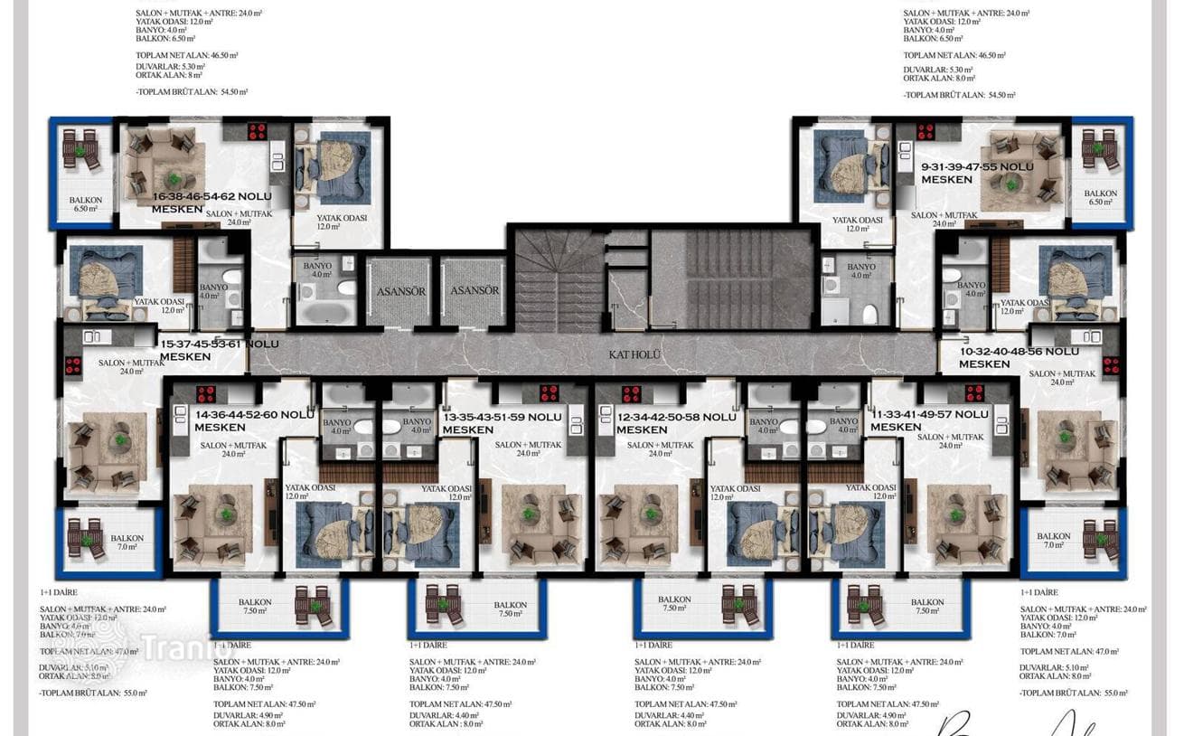 Luxury Apartments Near the Beach in Avsallar, Alanya, photo 4
