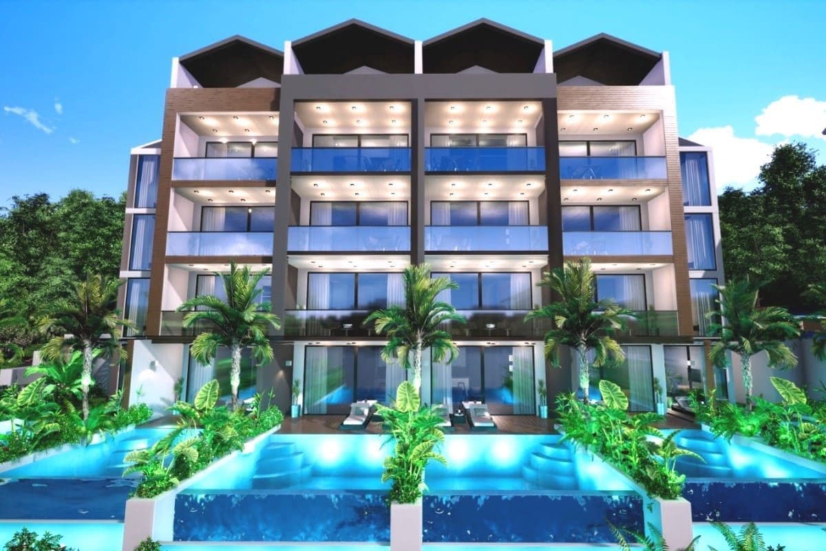 Апартаменты в Фетхие, Турция, 80 м²