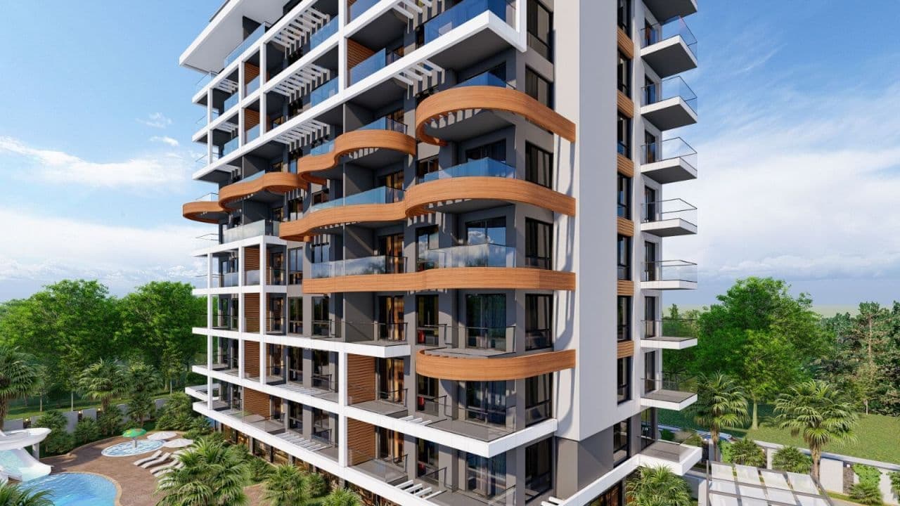 Квартира в Авсалларе, Турция, 55 м², фото 4