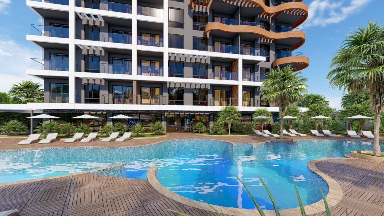 Квартира в Авсалларе, Турция, 55 м², фото 2