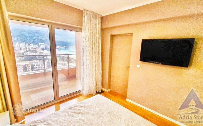 2-Bedroom Apartment with Sea View in Budva, Montenegro