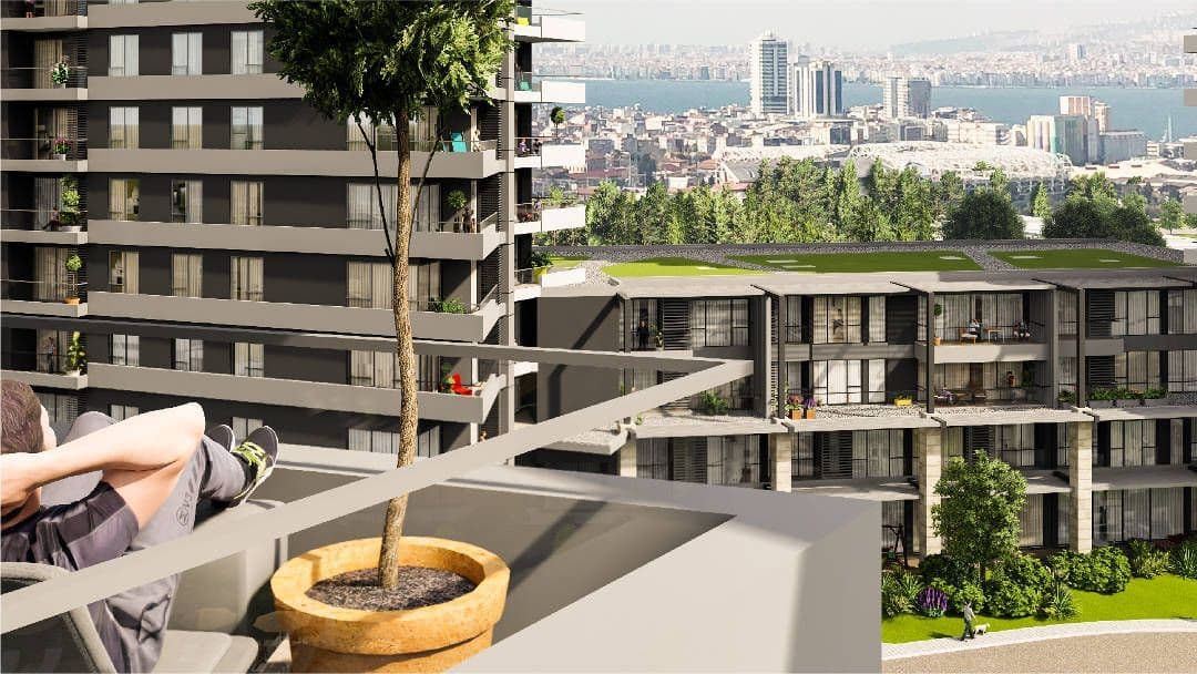 Апартаменты в Измире, Турция, 50 м², фото 2