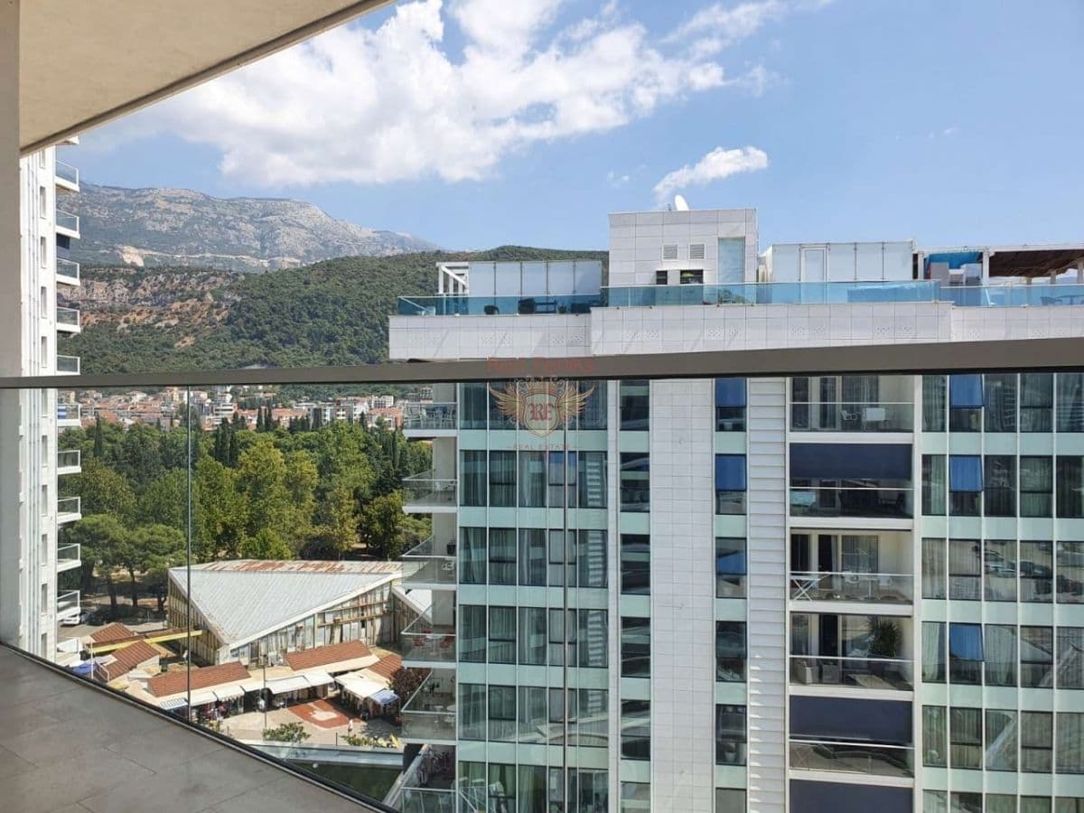 Квартира в Будве, Черногория, 54 м², фото 2