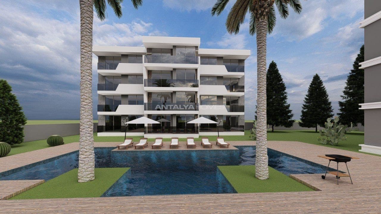Апартаменты в Анталии, Турция, 40 м², фото 2