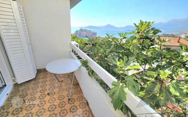 Studio with Sea View in Sveti Stefan, Budva, photo 3