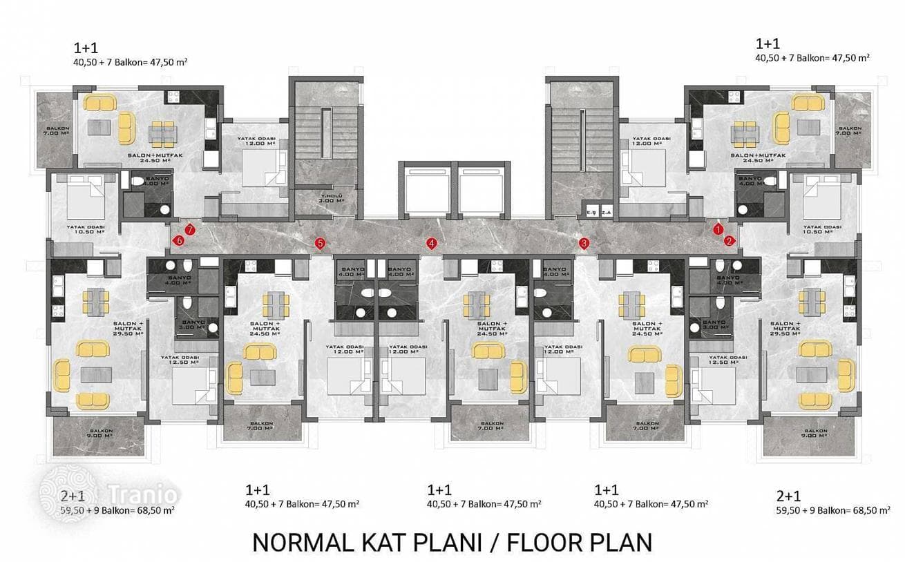 New Apartments with Rich Amenities in Avsallar, Alanya, photo 4