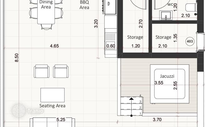 2-Bedroom Penthouse in Mesa Geitonia, Limassol, photo 2