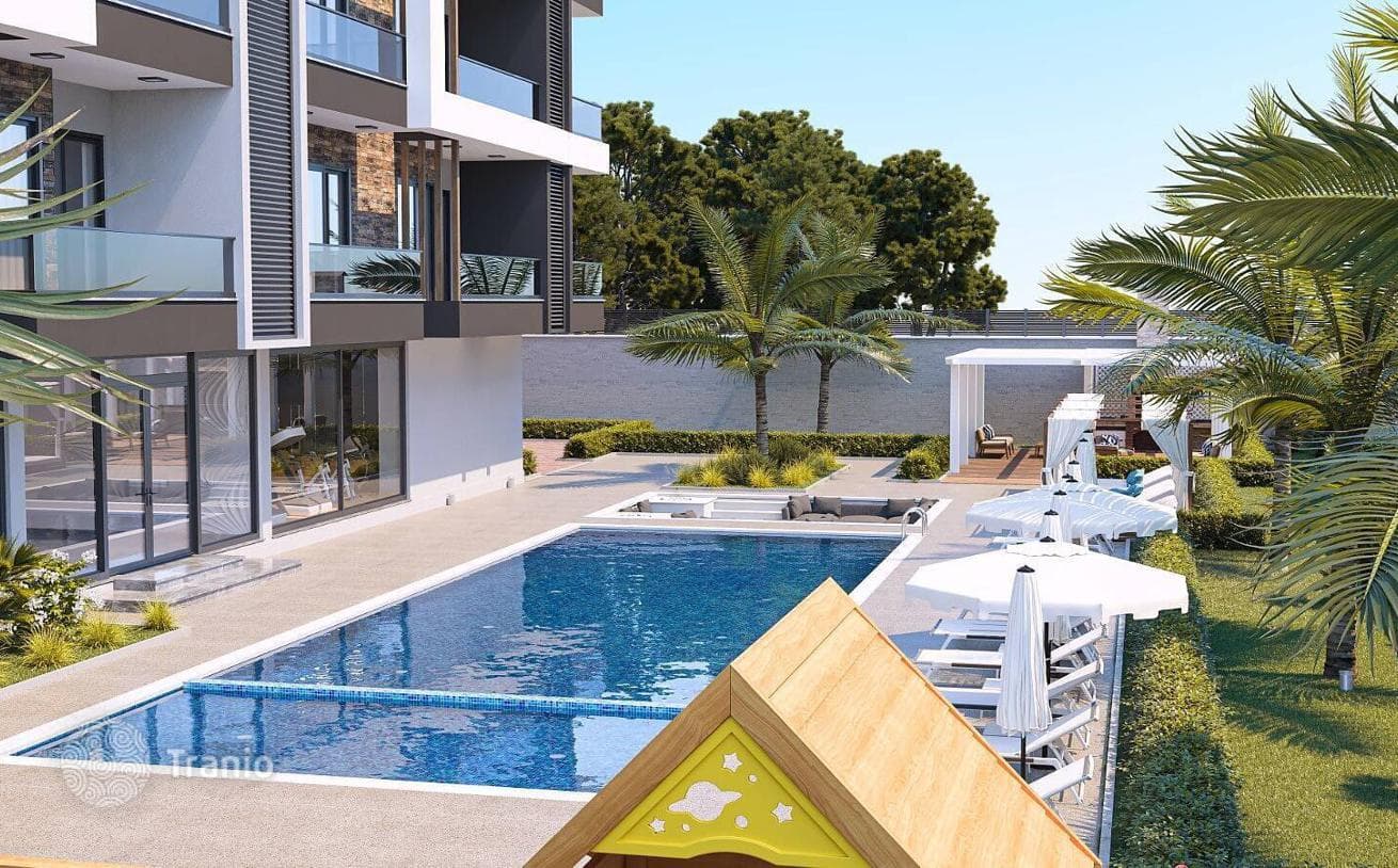 Luxury Apartments Within Walking Distance of the Beach in Avsallar, Alanya