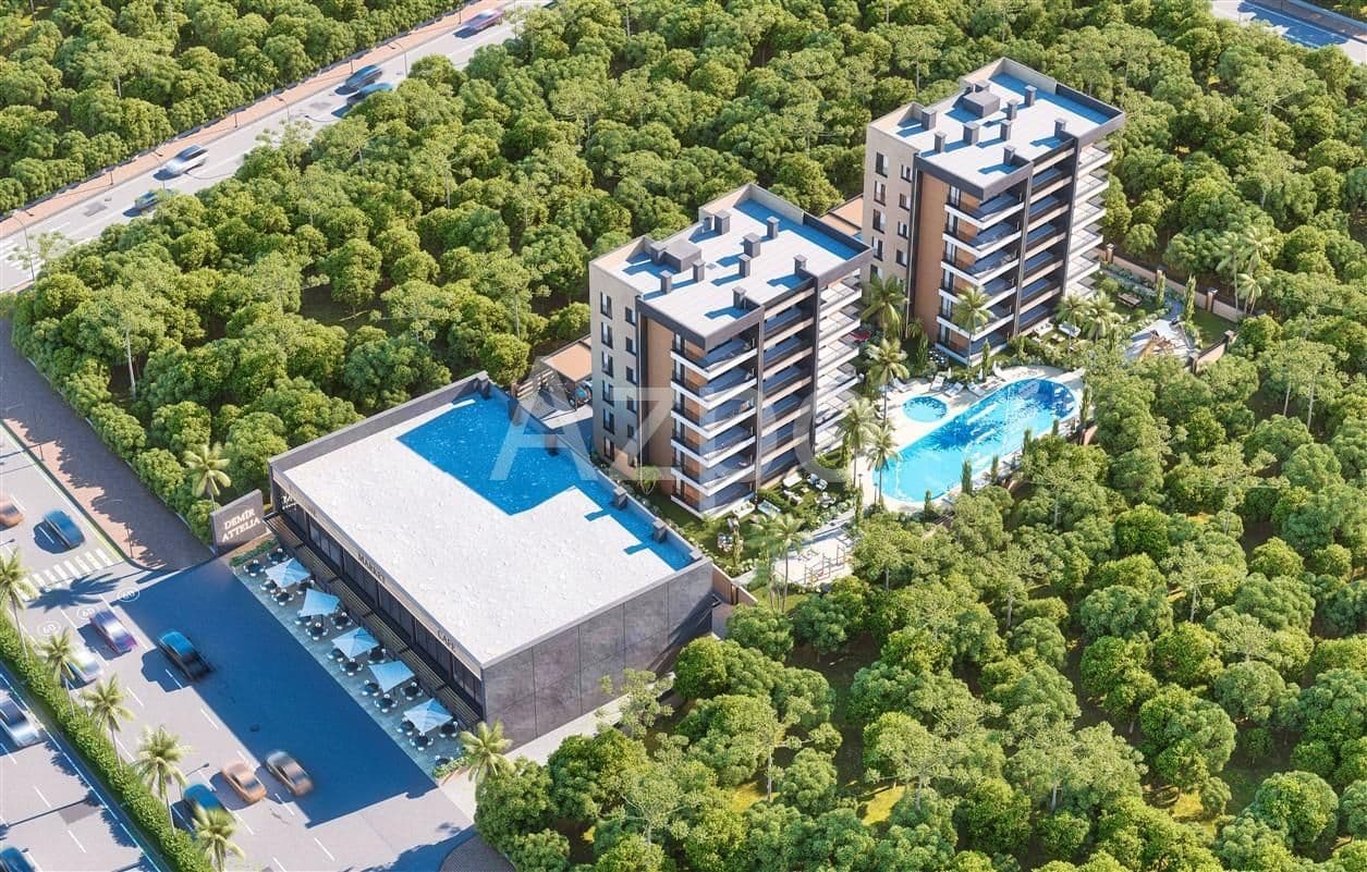 Апартаменты в Анталии, Турция, 67 м²
