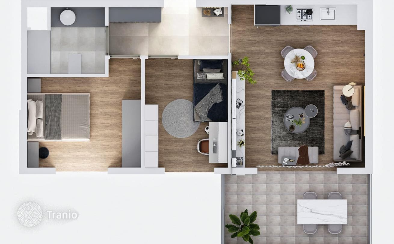 New Off-Plan Apartments at Groundworks Stage in Altyntash, Antalya, photo 5