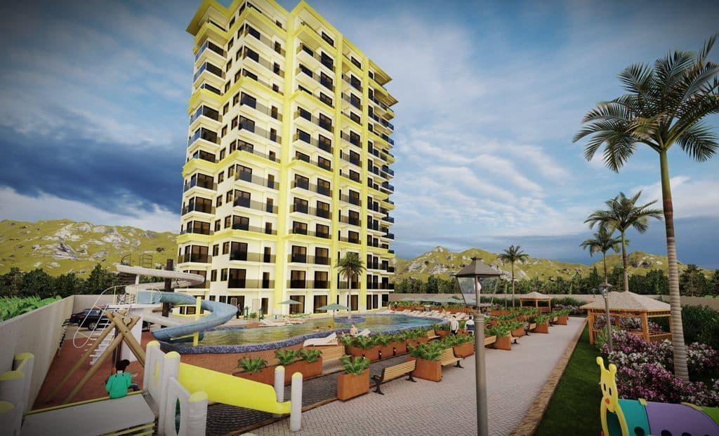 Квартира в Алании, Турция, 54 м²