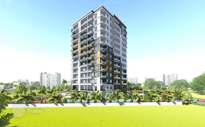 1-Bedroom (1+1) Apartment with Shared Amenities in Tosmur, Mersin