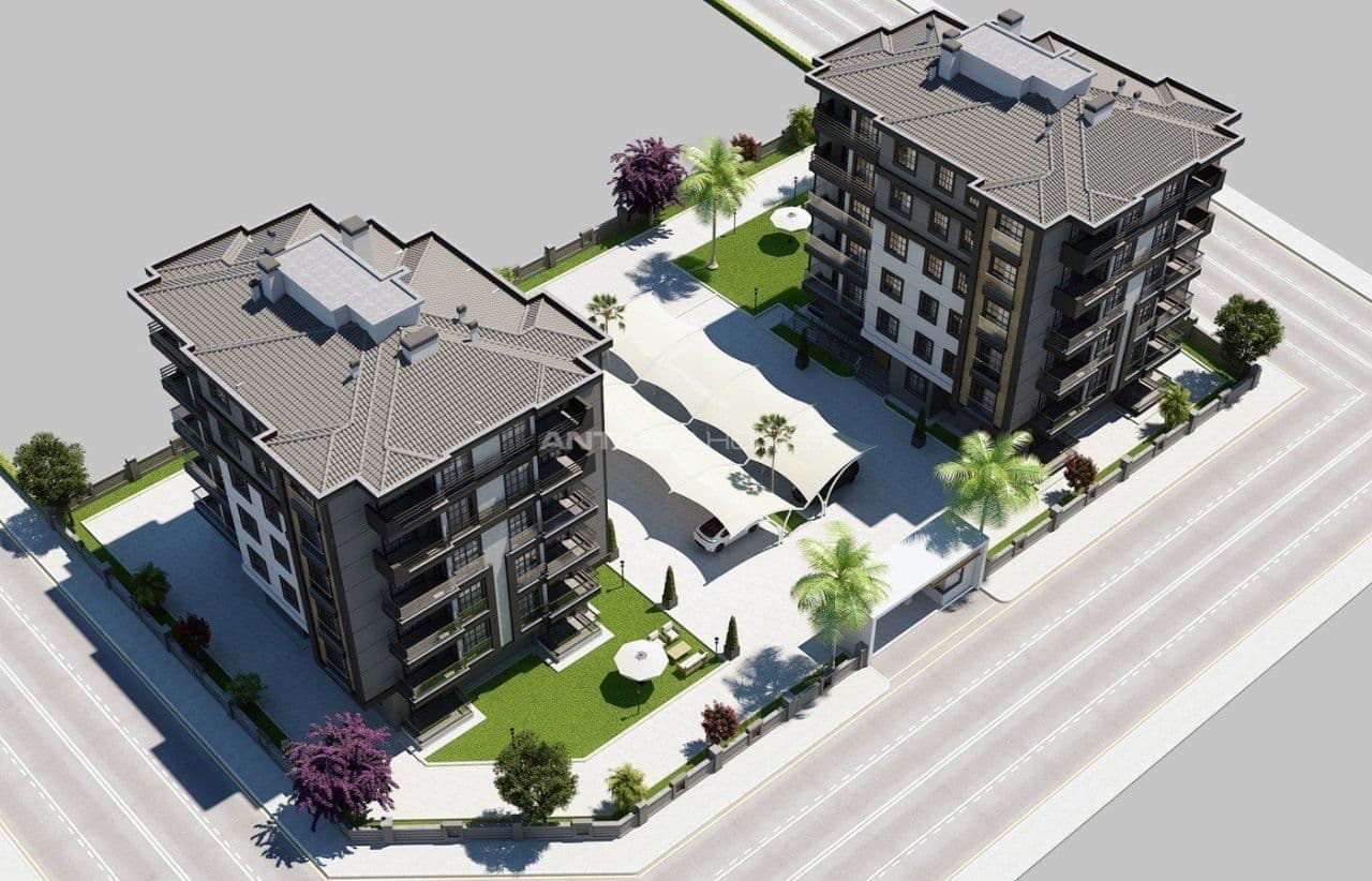 Апартаменты в Анталии, Турция, 52 м², фото 3
