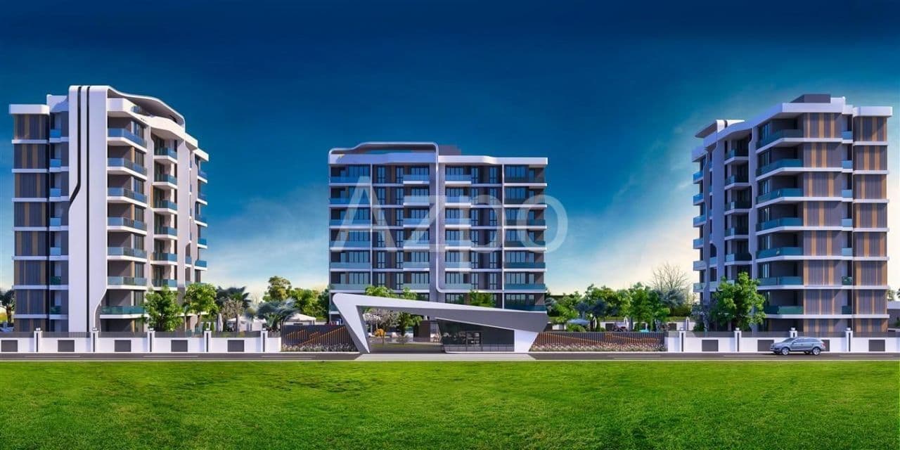 Апартаменты в Анталии, Турция, 72 м²