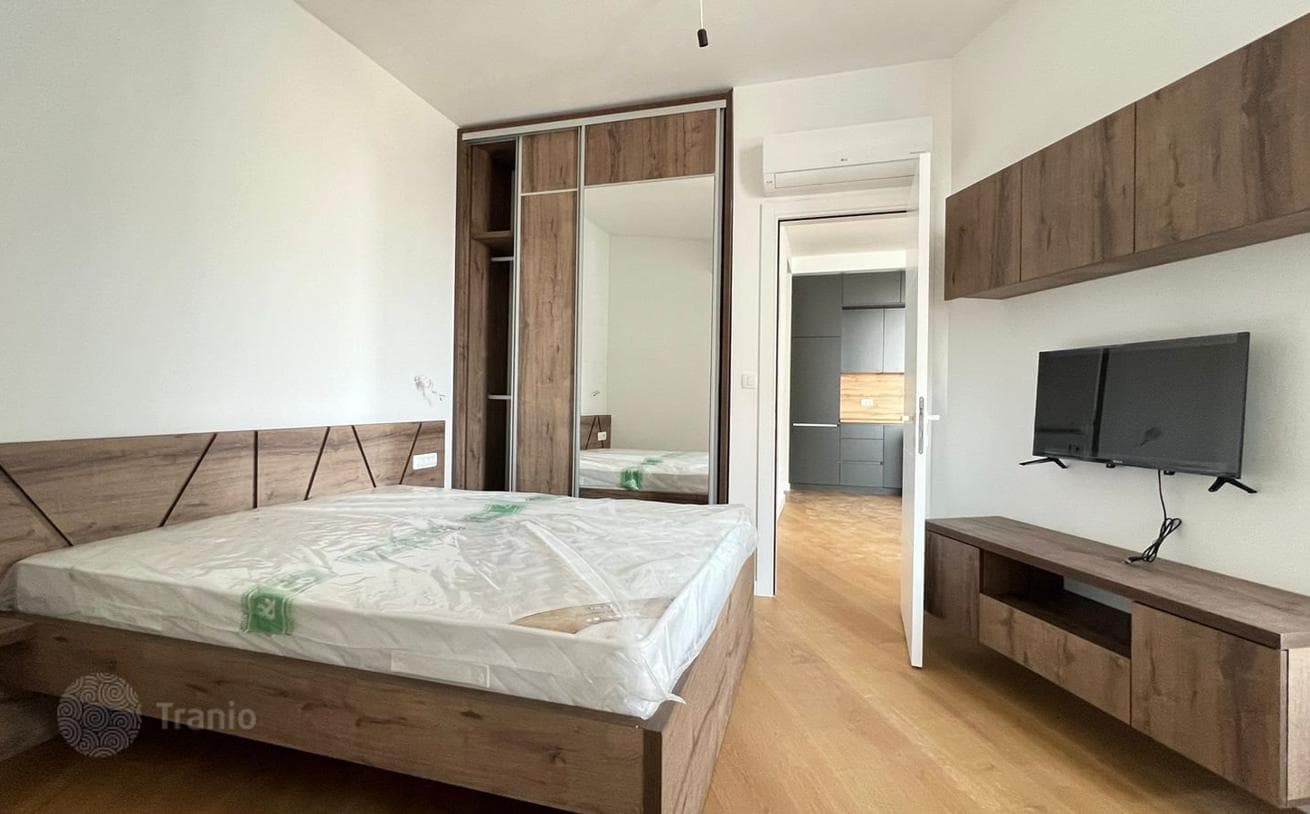 1-Bedroom Apartment with Sea View in Becici, Montenegro
