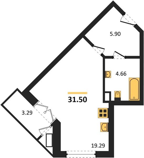 Studio Apartment in Sady u Morya, Temryuk