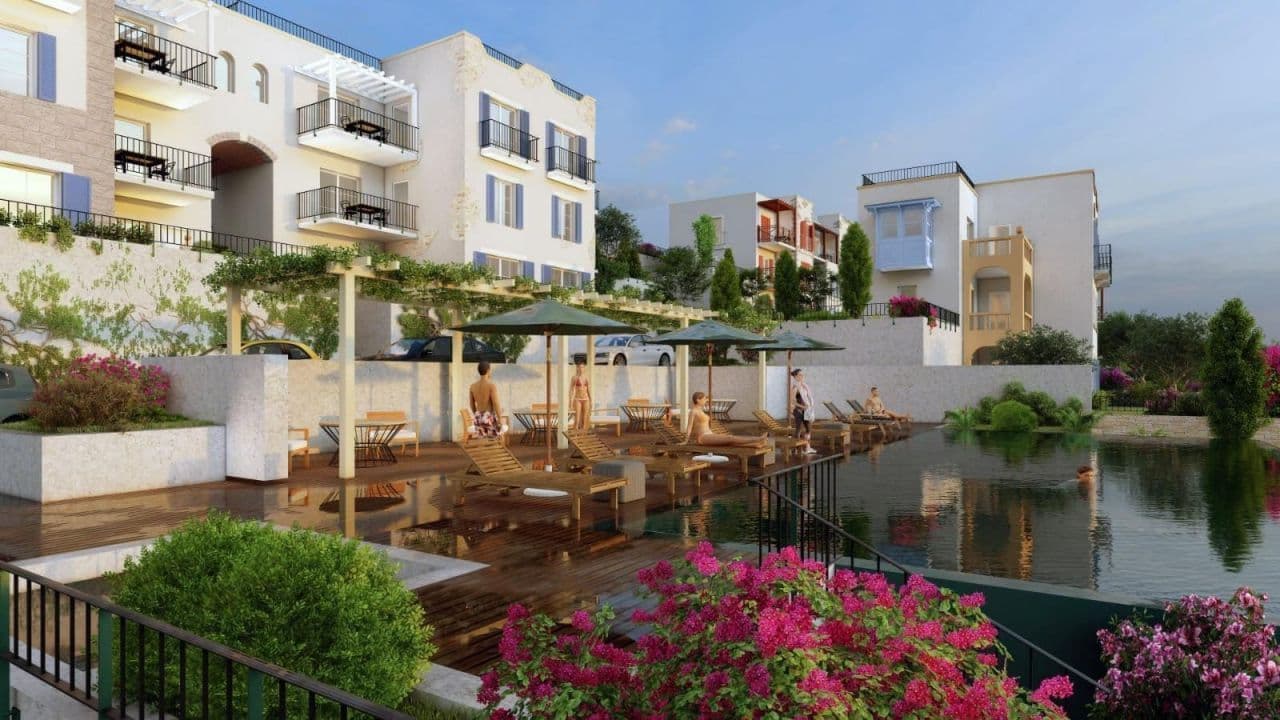 Квартира в Бодруме, Турция, 60 м², фото 4