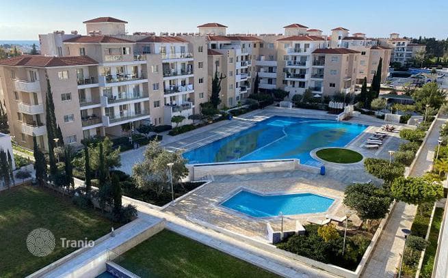 2-Bedroom Apartment with Pool View in Paphos, Cyprus