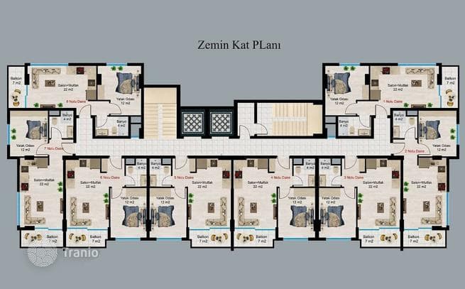 New Apartments with Shared Pool in Avsallar, Alanya, photo 2