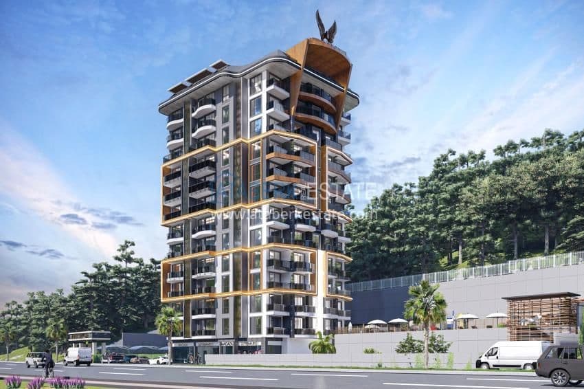 Квартира в Алании, Турция, 50 м², фото 2