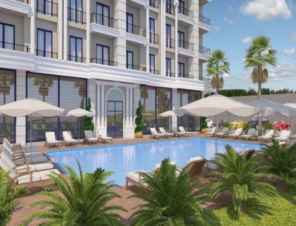 Апартаменты в Авсалларе, Турция, 52 м², фото 2