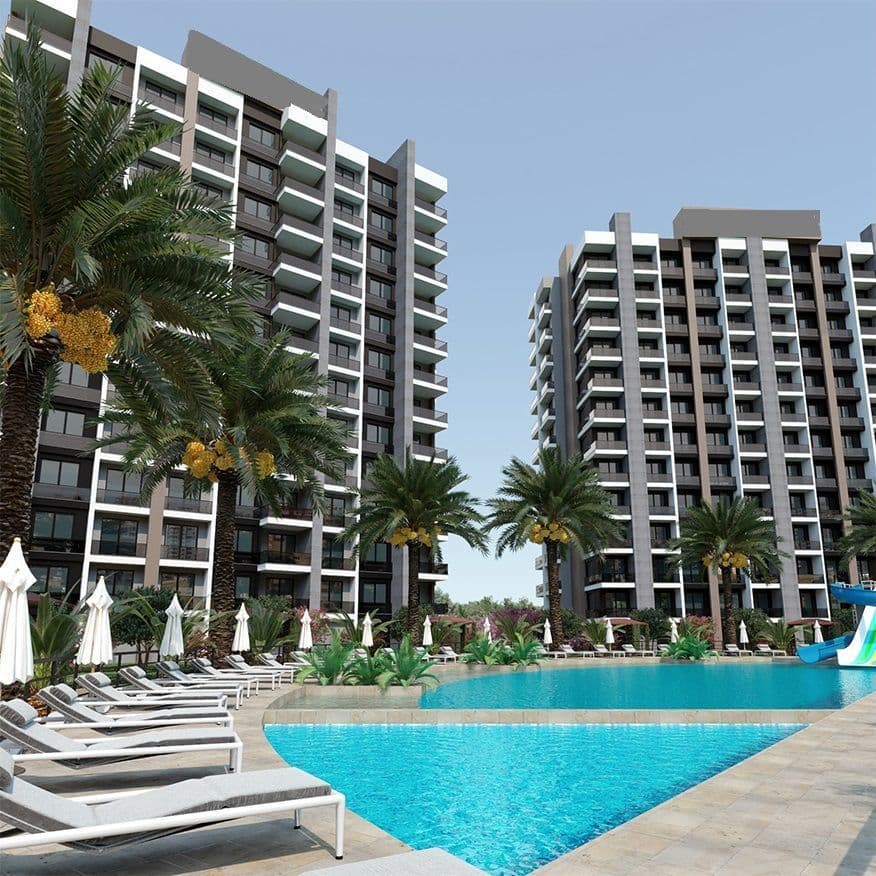 Квартира в Мерсине, Турция, 65 м², фото 2