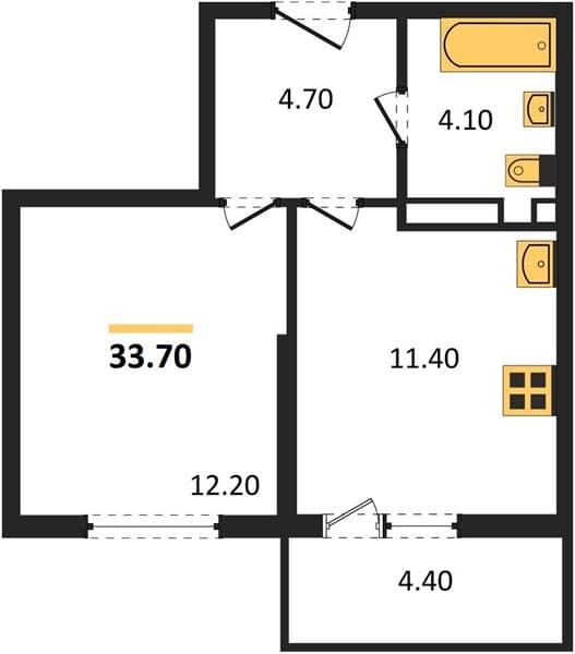1-Bedroom Apartment with River and Mountain Views in Sochi